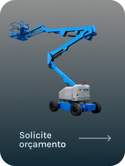 plataforma articulada azul